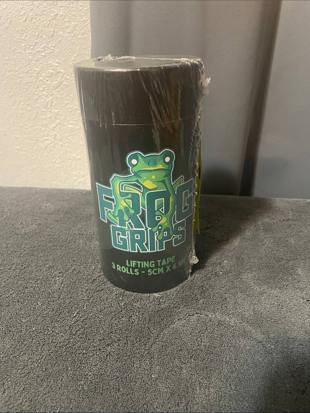 Frog Grips Black & Green Lifting Tape - 3 Rolls